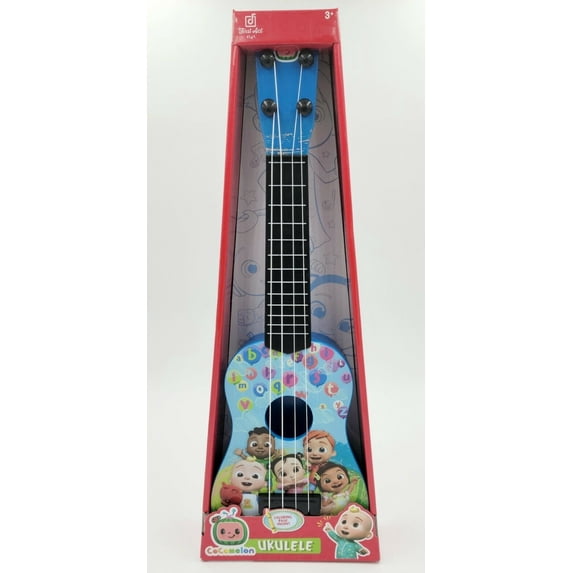 First Act CoComelon Boys and Girls Musical Ukulele With 4 Strings - Ages 3+