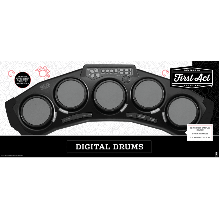 First act 5 pad sale digital drum set