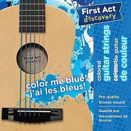 First Act Discovery Boys Guitar Strings Color Me Blue