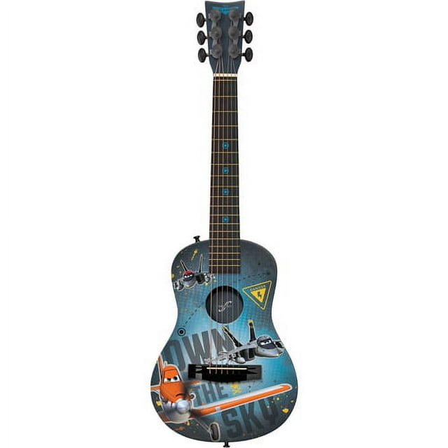 First Act Inc Disney Planes Grey Acoustic Guitar