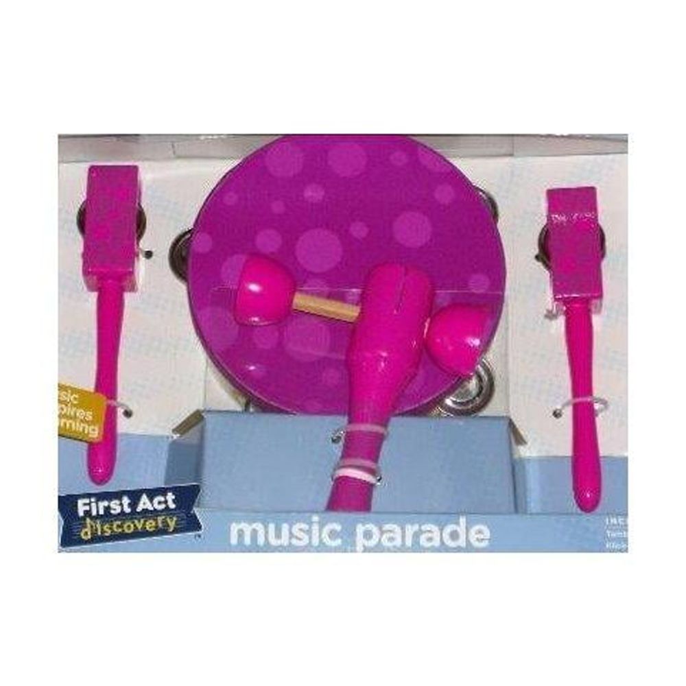 First Act Music Parade Musical Instruments Tambourine P