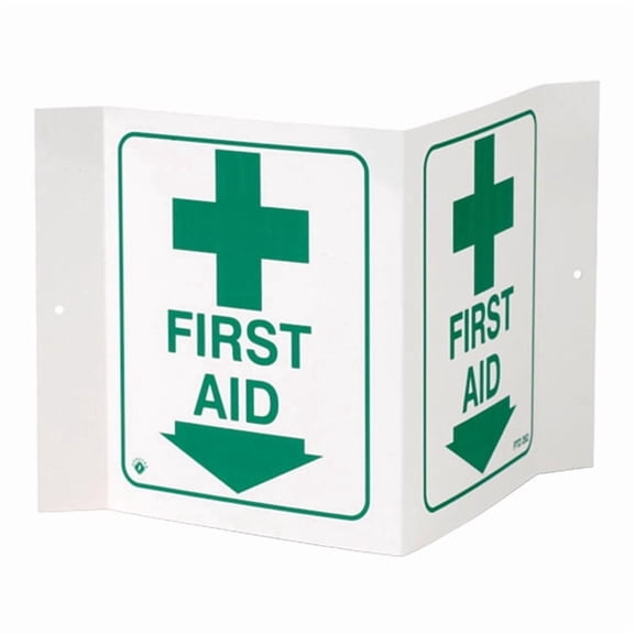 First Aid 3-D Sign