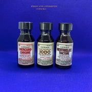 First Aid Antiseptic ( 3 pack ) Mercurocrome, iodo Tincture,Merthiolate Tinture