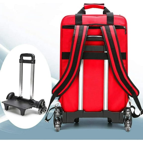 First Aid Backpack Empty Large, Camping First Aid Kit Trolley An All Purpose First Aid Kit for Emergencies At Home