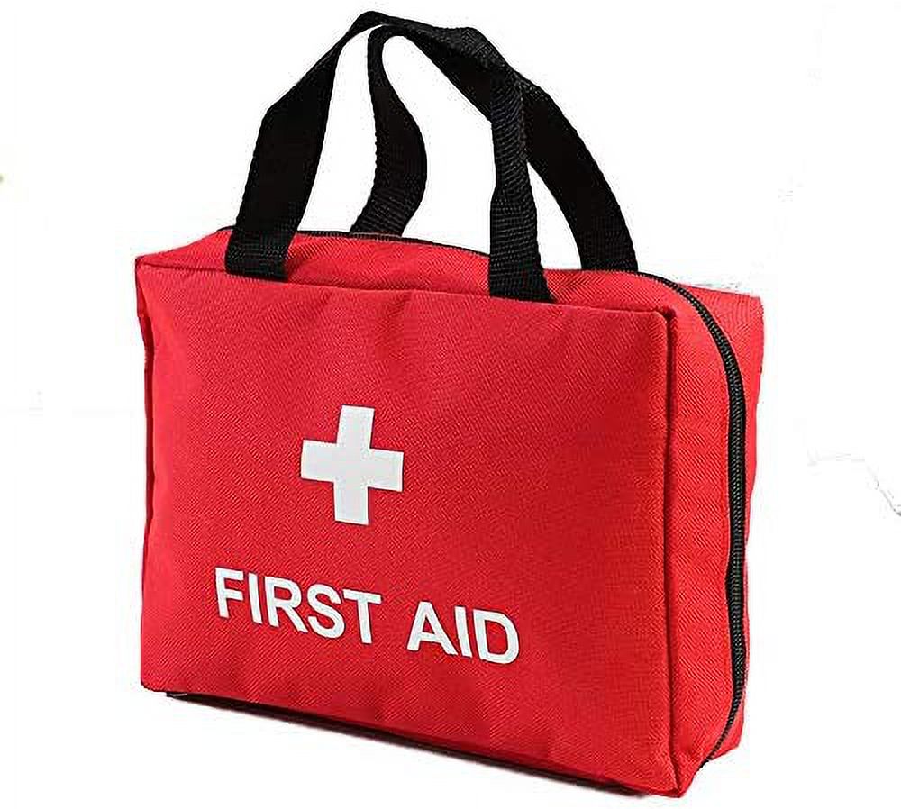 First Aid Bag Empty, Small Travel Empty First Aid Kit Bag Box Pouch