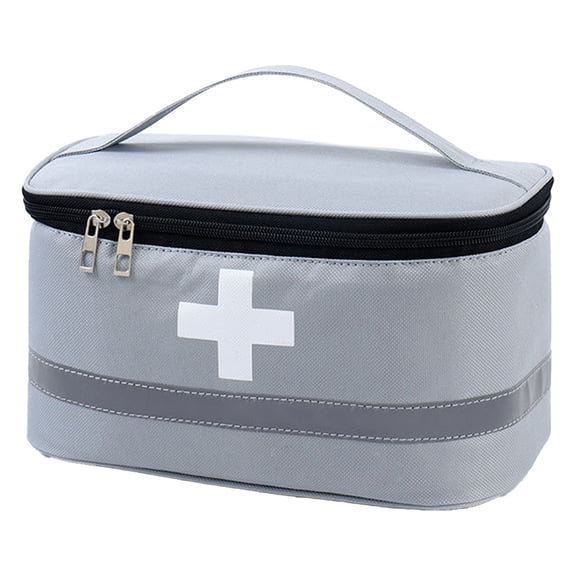 First Aid Bag Empty Travel Rescue Pouch First Responder Storage Medicine Emergency Bag for Car Home Office Outdoors