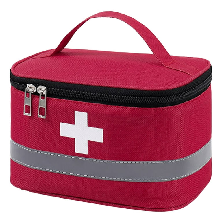First Aid Bag First Aid Kit Empty Medical Storage Bag Trauma Bag for  Emergency First Aid Kits Car Outdoors