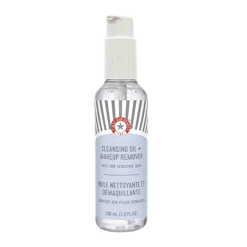 First Aid Beauty Cleansing Oil and Makeup Remover is a 2in1 oil to