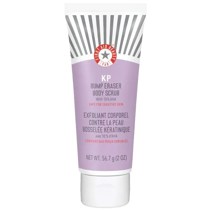 First Aid Beauty Mini KP Bump Eraser Body Scrub with 10 AHA 2 oz / 56.