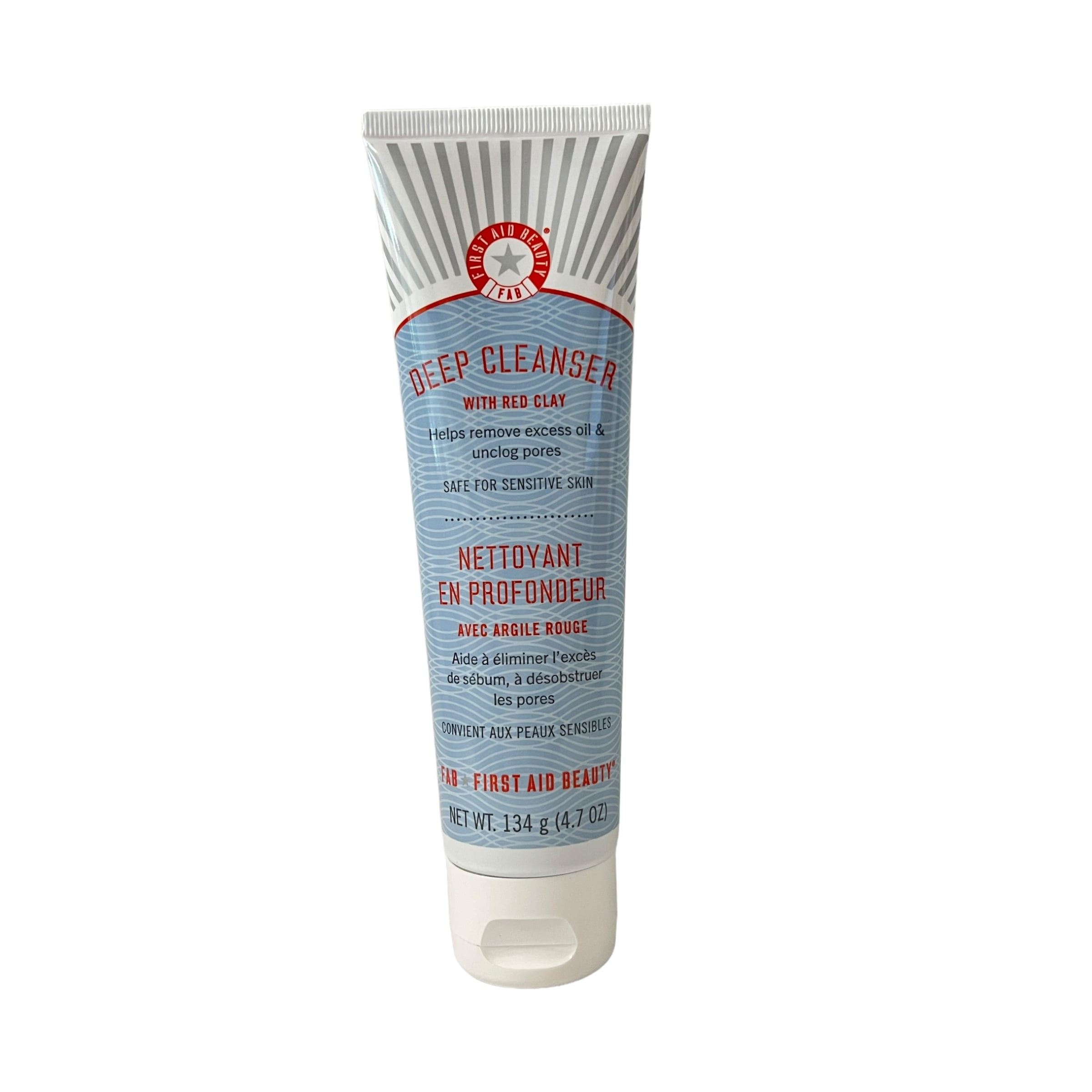 First Aid Beauty Pure Skin Deep Cleanser with Red Clay Face W