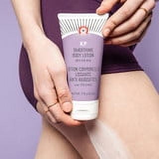 First Aid Beauty KP Smoothing Body Lotion - Chemically Exfoliates and Moisturizes with 10% Lactic Acid (AHA), Urea, Colloidal Oatmeal and Ceramides - 6 oz