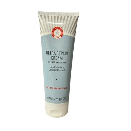 First Aid Beauty Ultra Repair Cream Intense Hydration Moisturizer for Face and Body - 8 oz.