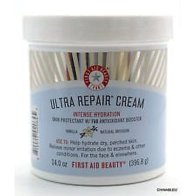 First Aid Beauty Ultra Repair Cream, Intense Hydration Moisturizer for Face Skin Care, Vanilla