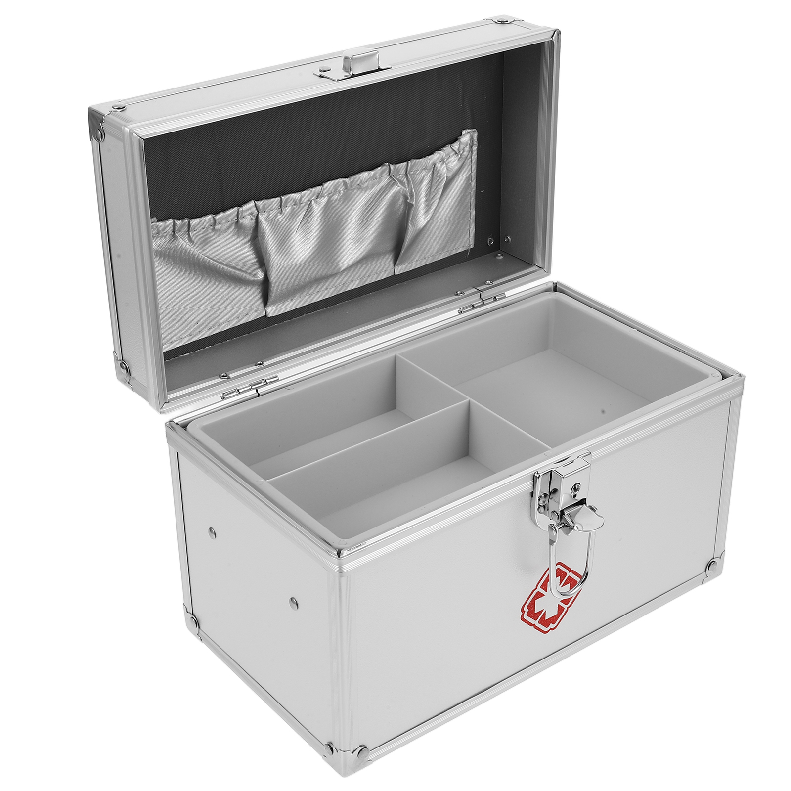 First Aid Box Large Metal Medicine Box Household Medicine Box Portable