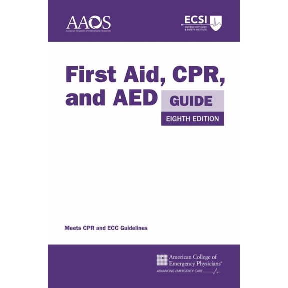 First Aid, Cpr, and AED Guide: ., (Paperback)