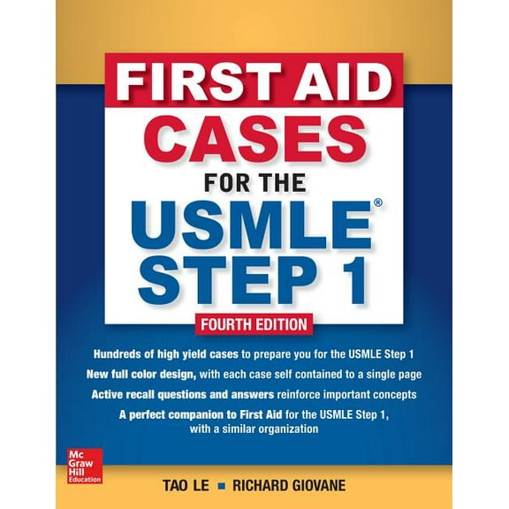 First Aid Cases for the USMLE Step 1, Fourth Edition, (Paperback)