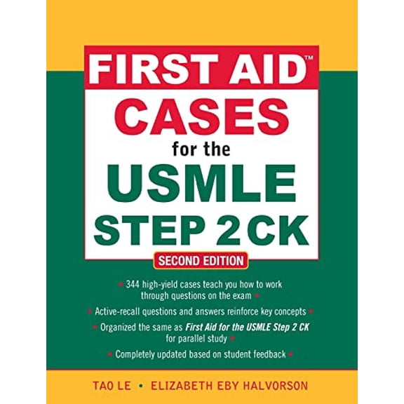 Pre-Owned First Aid Cases for the USMLE Step 2 CK, Second Edition (First Aid USMLE), 9780071625708, 0071625704, Paperback, 2 edition