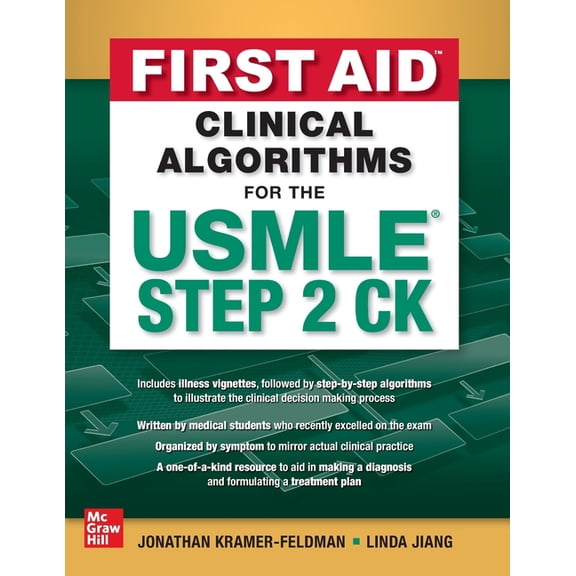 First Aid Clinical Algorithms for the USMLE Step 2 CK, (Paperback)