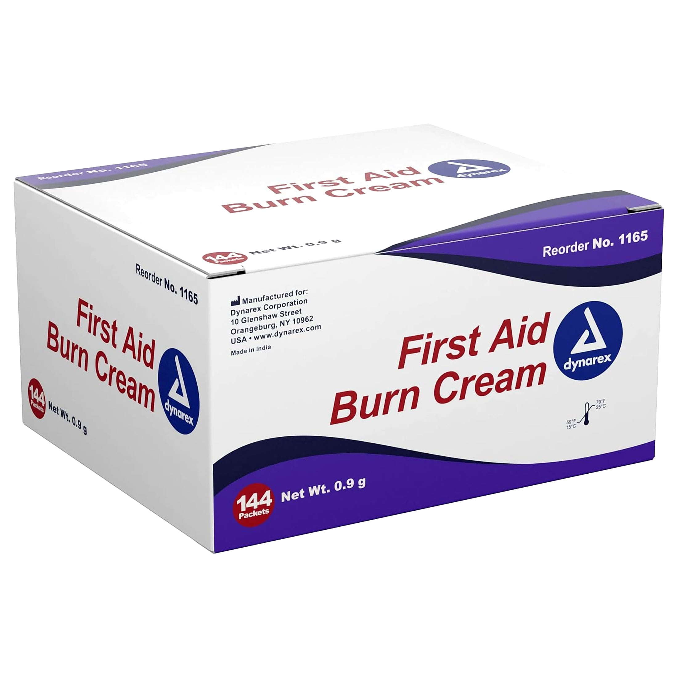 Dynarex, First Aid Cream, 0.9g, 1 Box of 144 Packets - Walmart.com