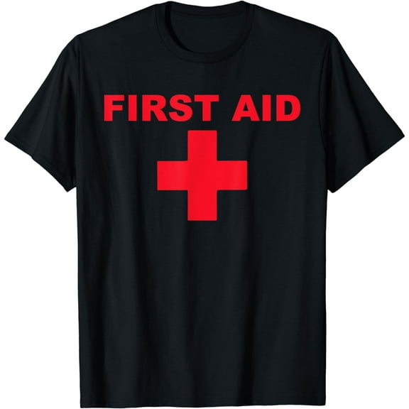 First Aid Cross Cool Medic Emergency Staff Uniform Men Women T-Shirt