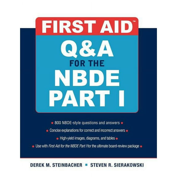 First Aid Q&A for the Nbde Part I, (Paperback)