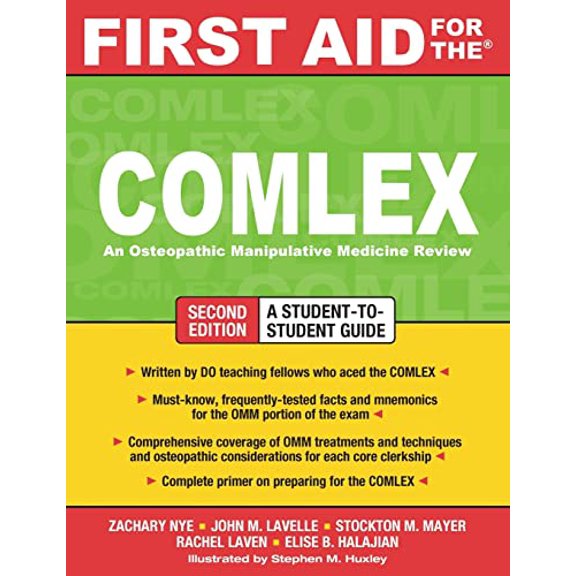 Pre-Owned First Aid for the COMLEX, Second Edition (First Aid Series) Paperback