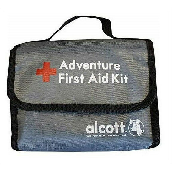 First Aid Kit 54 Piece Medical Supply Set For Dogs and People Safety Travel Bag