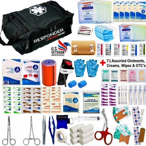 First Aid Kit For Tactical Emergency Trauma Military Survival Travel ...