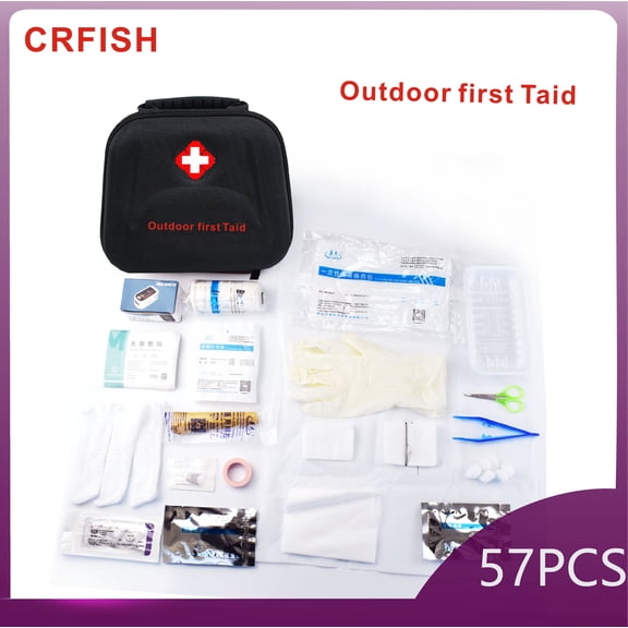 First Aid Kit, Multi-purpose Emergency Supplies Portable Medical Bag, For Outdoor Hiking, Camping And More