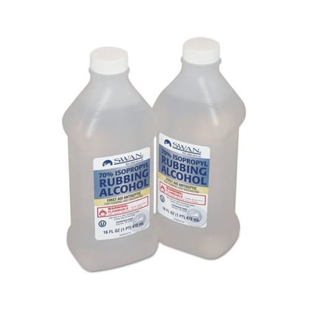 First Aid Kit Rubbing Alcohol Isopropyl Alcohol, 16 oz Bottle