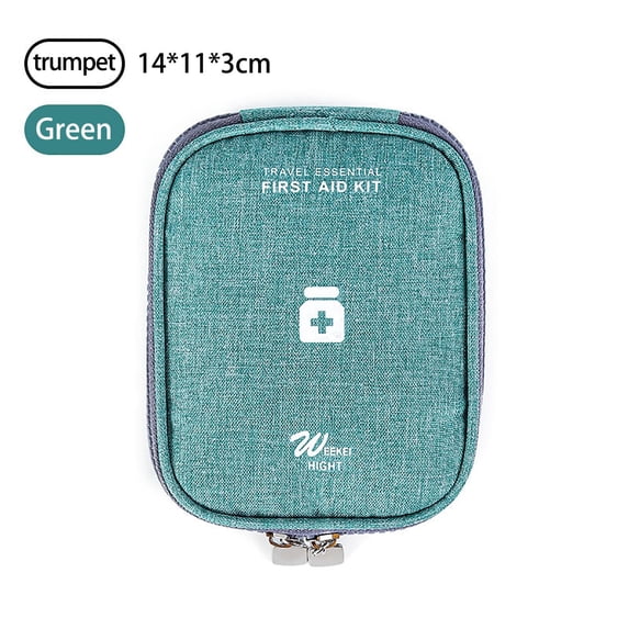 First Aid Kit, Small Portable Emergency Survival Kit for Outdoor Adventures, Home, Office, Hiking, Camping & Travel, Essential Medical Gear