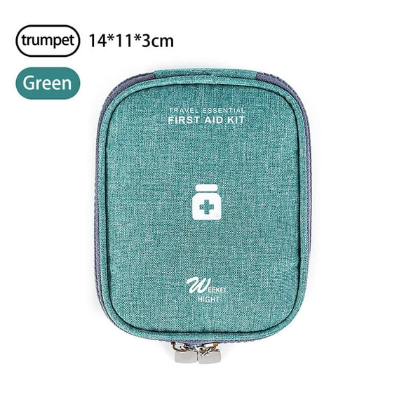 First Aid Kit, Small Portable Emergency Survival Kit for Outdoor Adventures, Home, Office, Hiking, Camping & Travel, Essential Medical Gear