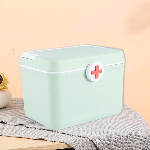 First Aid Kit, ZzCityTK Portable Compact Emergency Kit, All-Purpose Waterproof Sealed Storage for Home Car Travel Camping Outdoor, Green
