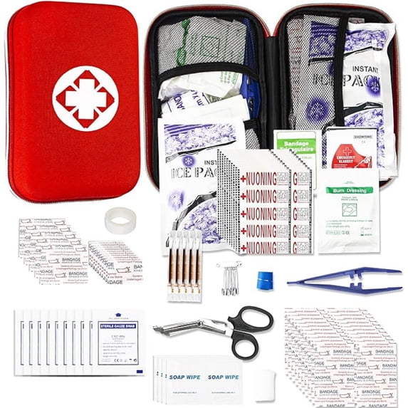 First Aid Kit for Home Emergency Survival Kit 273 Pcs Camping ...