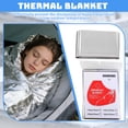 thumbnail image 1 of First Aid Large Thermal Emergency Blanket, Waterproof,sliver (130*210cm), 1 of 5