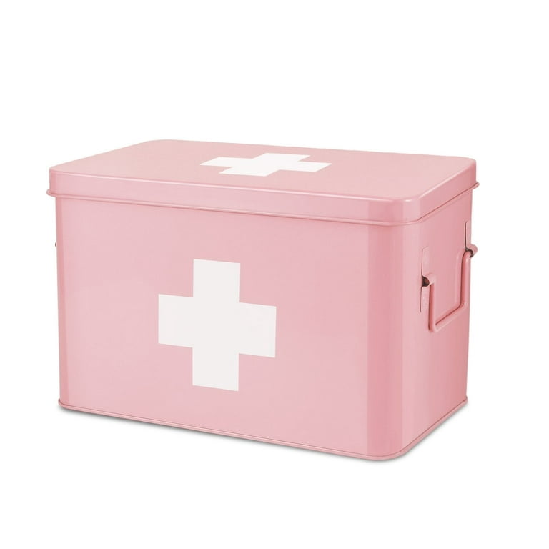 First Aid Kit Box Medicine Storage Box Medicine Organizer Family