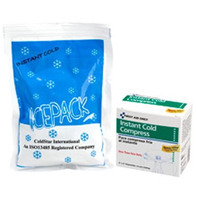 Instant Compression First Aid Only 166656454 M564-E 6 x 9 in. Instant Cold Compress HSA/FSA ...