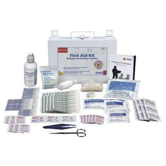 First Aid Only 224U 25-Person 106 Piece OSHA First Aid Kit