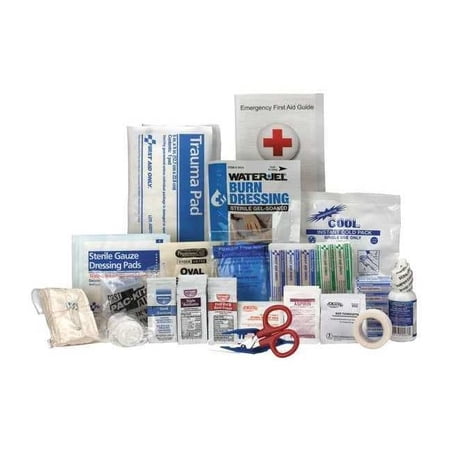 25 Person Ansi A+ First Aid Kit Refill, 141 Pieces