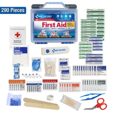 180 Piece First Aid Kit - Hospital Grade Medical Emergency Kit With Waterproof Case FSA/HSA Eligible