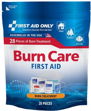 First Aid Only 28-Piece Burn Care First Aid Kit for Home, Jobsite & Outdoors