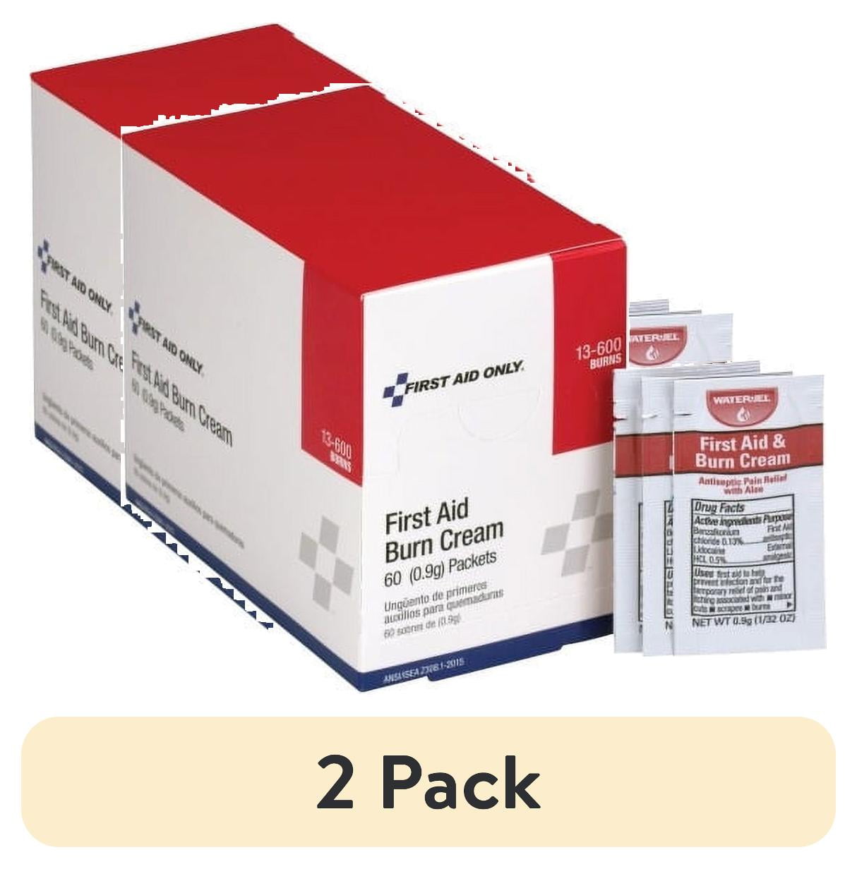 First Aid Only Burn Cream Packets - For Burn, Cut, Scrape - 60 / Box First Aid Only Burn Cream Packets - For Burn, Cut, Scrape - 60 / Box