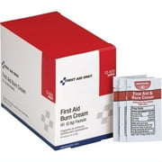 First Aid Only Burn Cream Packets For Burn, Cut, Scrape - 0.03 oz - 60 / Box