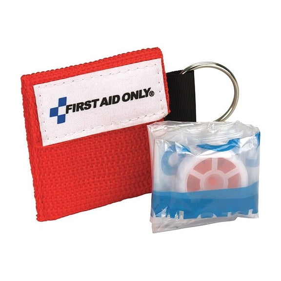 First Aid Only CPR Faceshield with Oneway Valve,2 in. L M5092