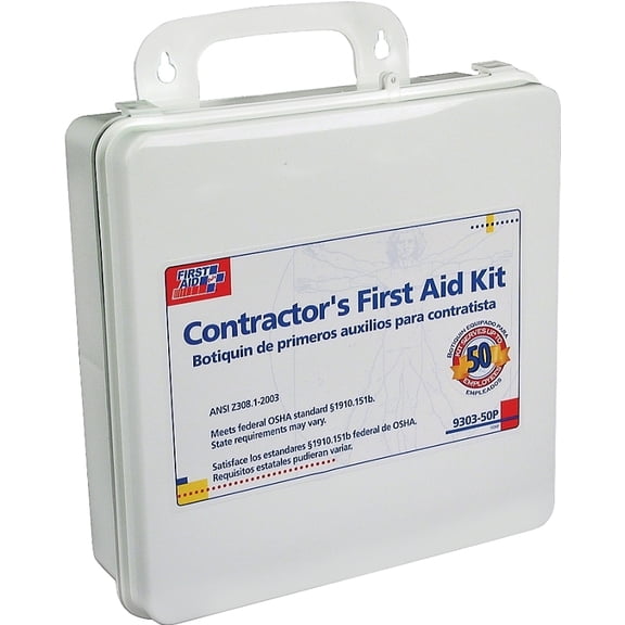 50-Person Contractor Weatherproof First Aid Kit