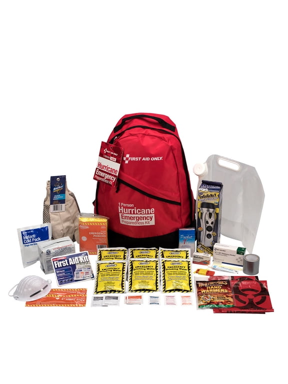 Emergency Prep Backpack Hurricane 1-Person