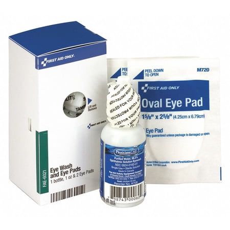 First Aid Only Eye Care Kit,3 Pieces FAE-6021