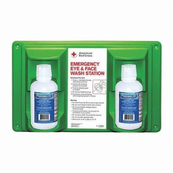First Aid Only Eyewash Station in White 711004