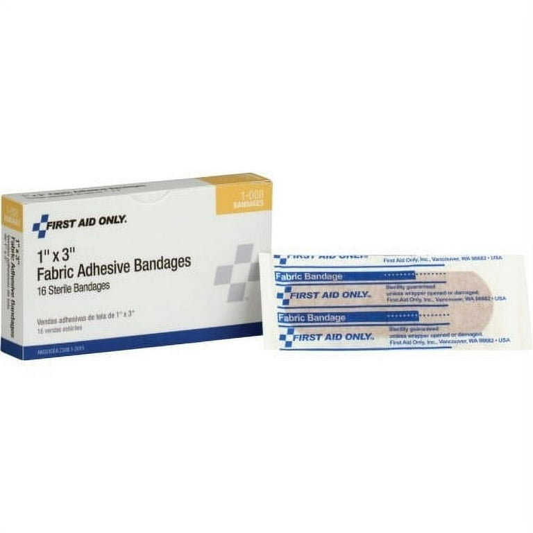 First Aid Only Fabric Adhesive Bandages - 1 First Aid Only Fabric Adhesive Bandages - 1