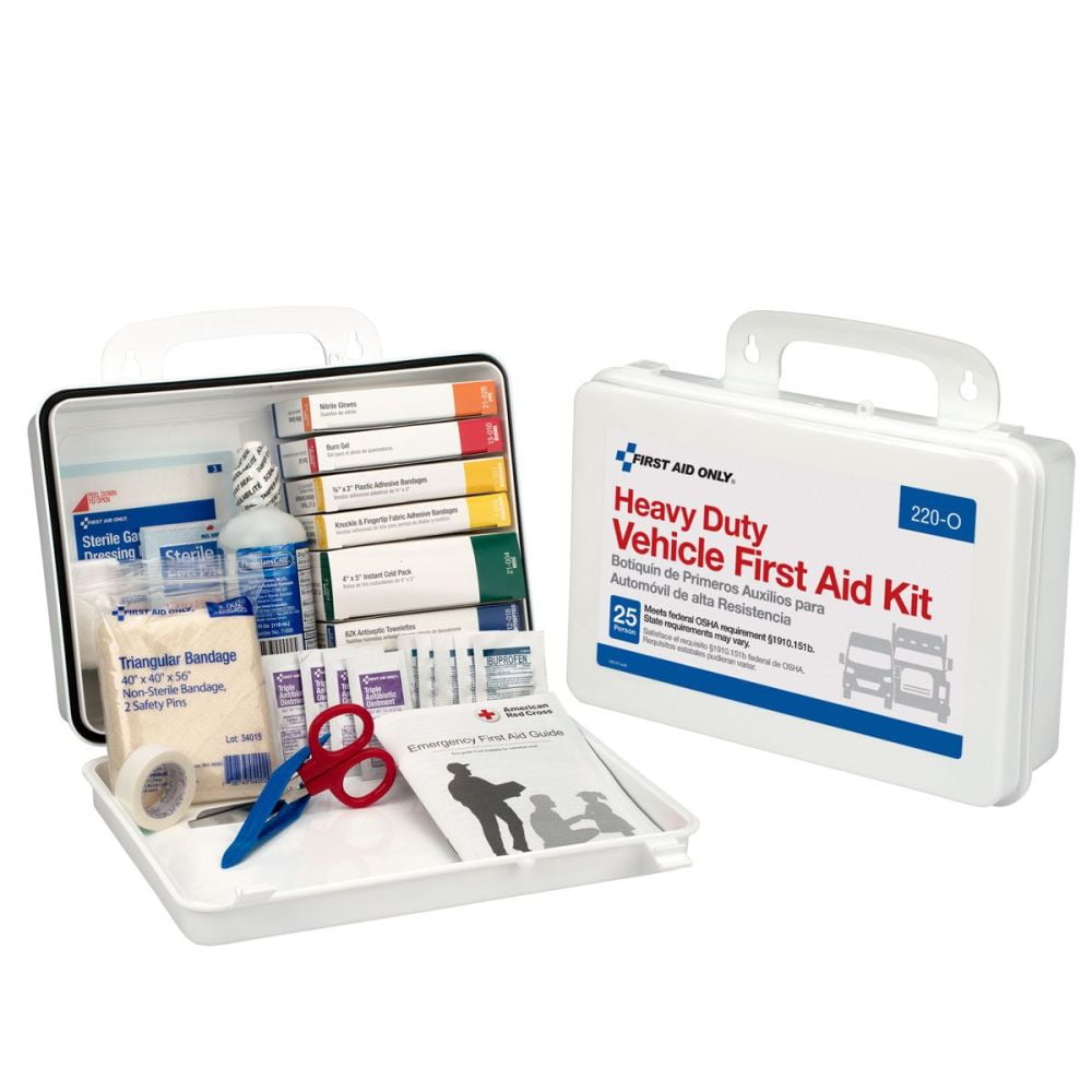 FIRST AID ONLY, Vehicle, 1 People Served per Kit, First Aid Kit
